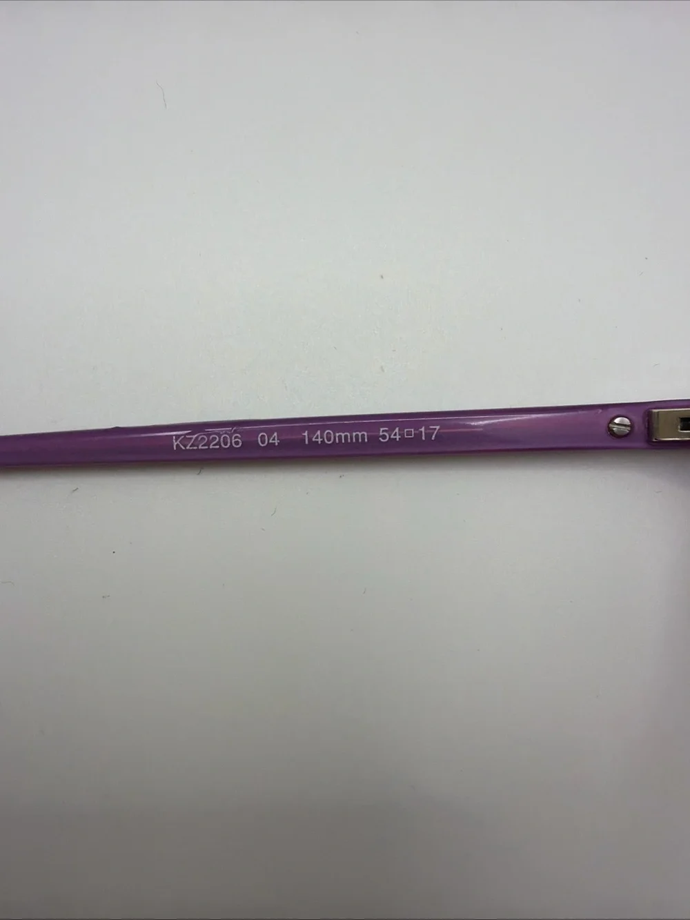 Rare Authentic Kenzo KZ 2206 C04 Violet Tortoise 54[]15-140 Glasses Frames only
